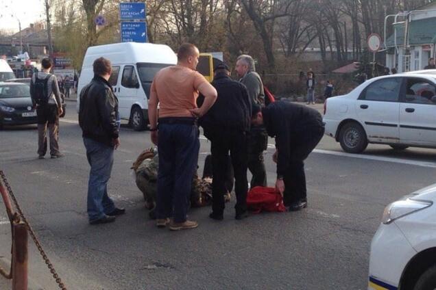 Авария в Киеве