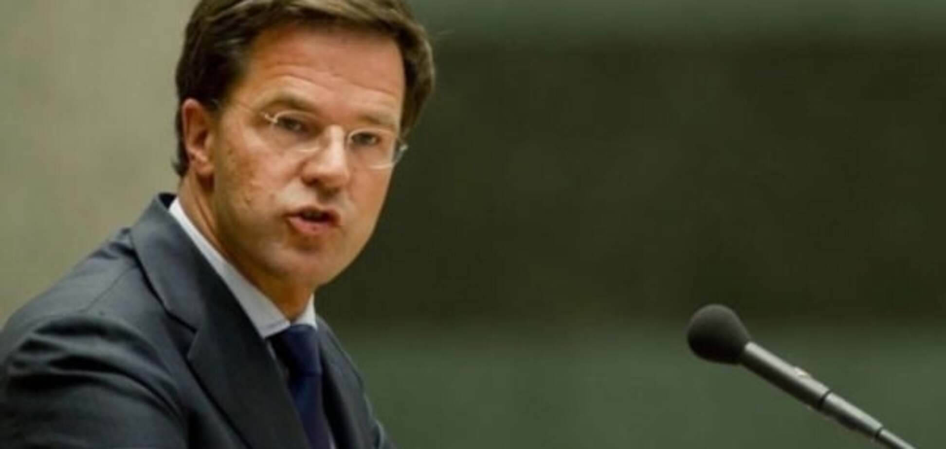 Ми не можемо продовжити ратифікацію асоціації Україна-ЄС - прем'єр Нідерландів