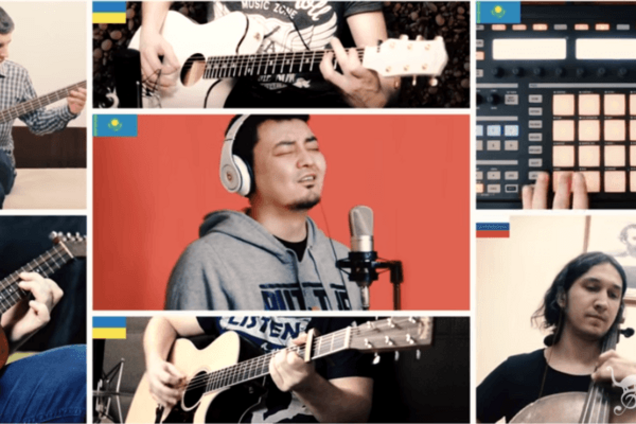 Музыканты из трех стран исполнили пронзительный кавер на хит 'Океана Эльзы'