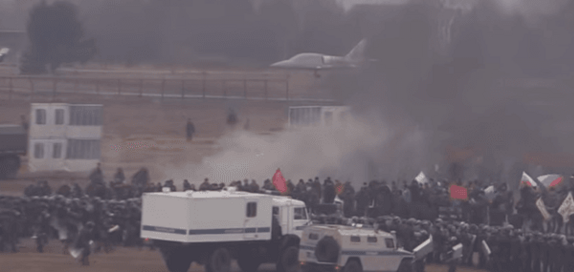 Готовятся к 'московсому майдану': в России засняли тайные учения Нацгвардии. Видеофакт