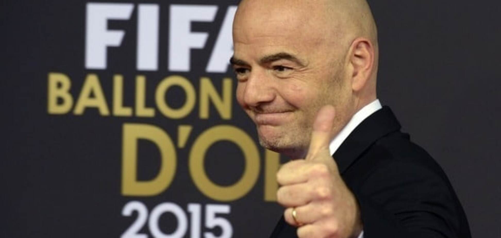 Президент ФИФА написал 'благодарочку' крымским оккупантам
