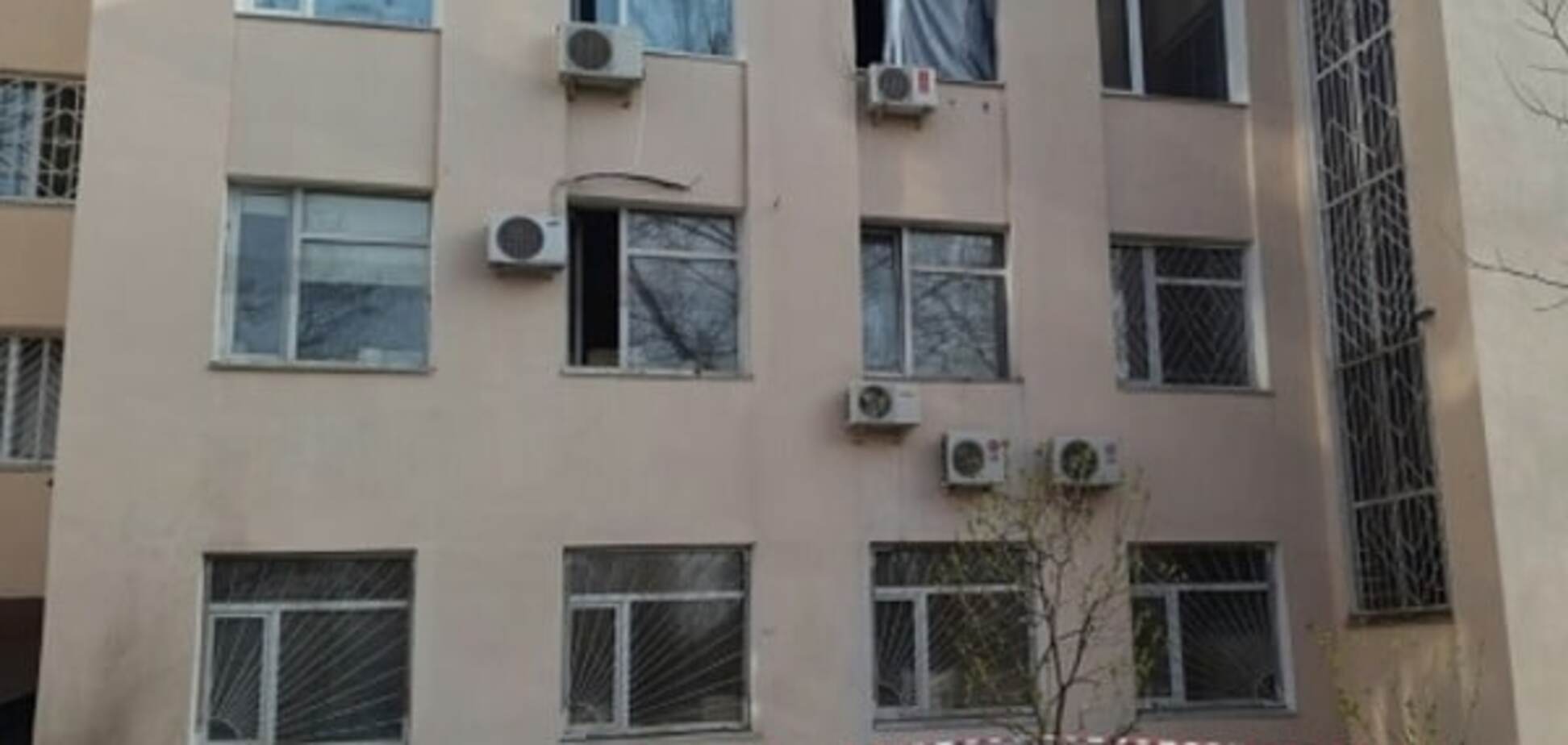 Пожар в Голосеевском суде