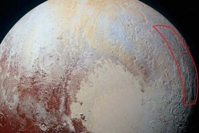 На Плутоні помітили гігантського 'крижаного павука': опубліковано фото