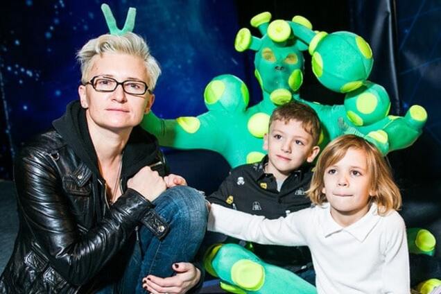 Диана Арбенина с детьми