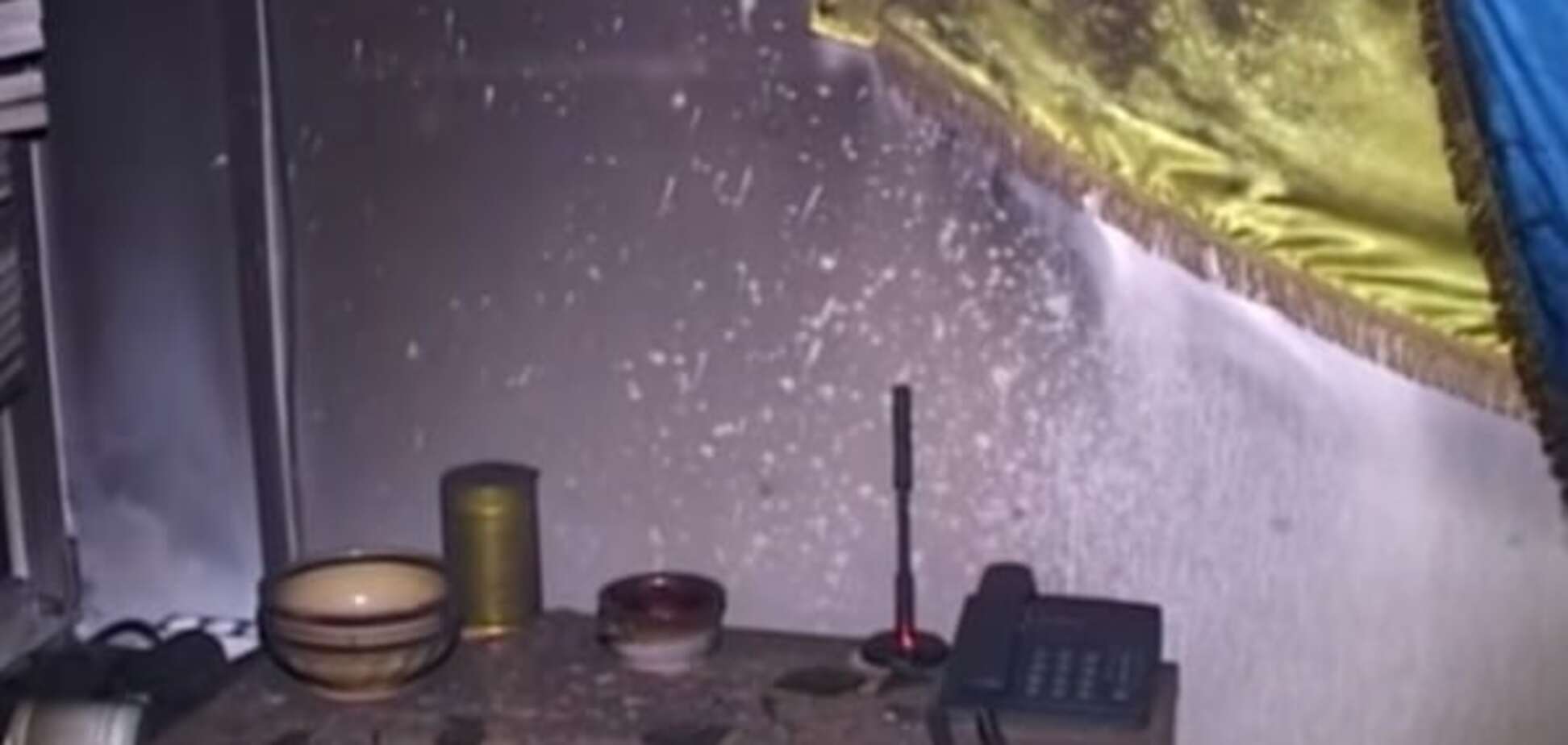 Нацполиция показала сгоревший кабинет судьи: опубликовано видео