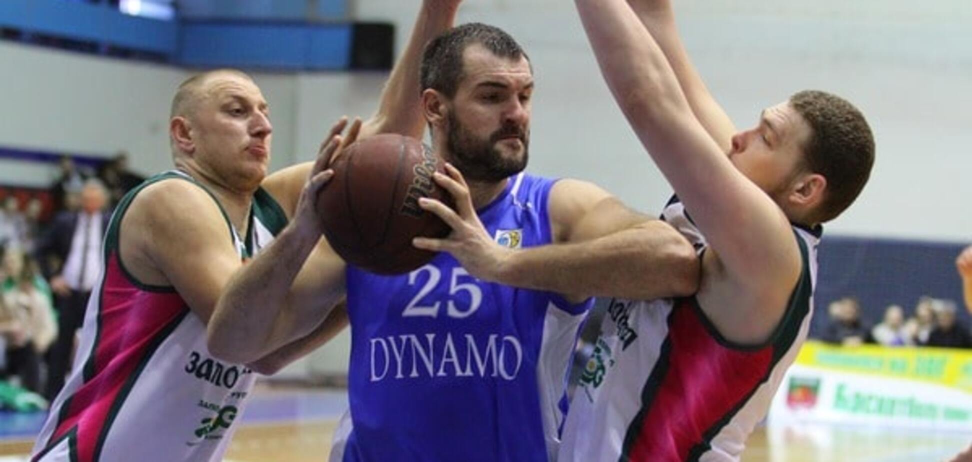 Динамо - Запорожье баскетбол