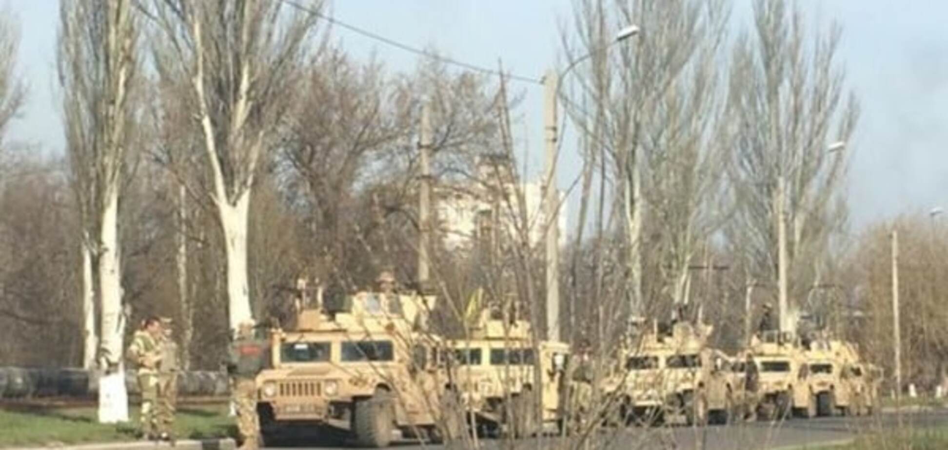 Силы АТО под Авдеевкой
