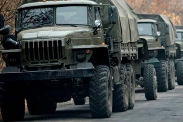 Российская техника на Донбассе