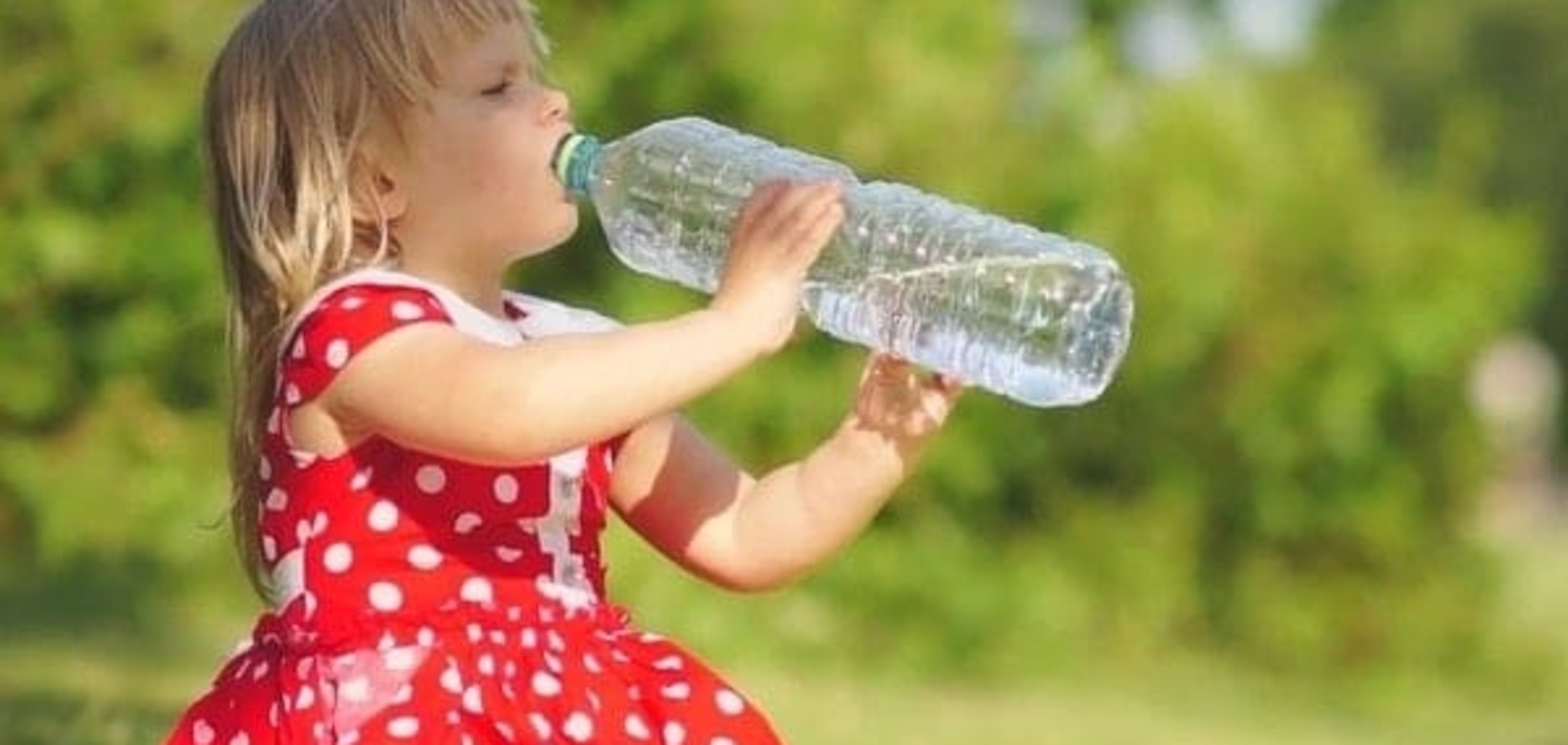 Дети пьют лишь 25% необходимой им воды