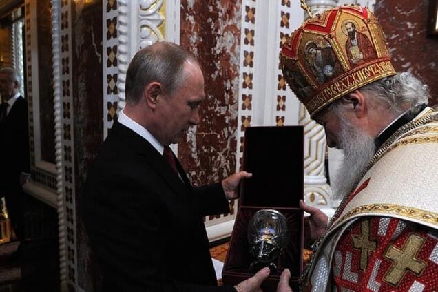 Владимир Путин и патриарх Кирилл