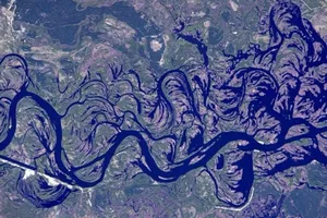 Астронавт NASA показав, як виглядає Дніпро з космосу