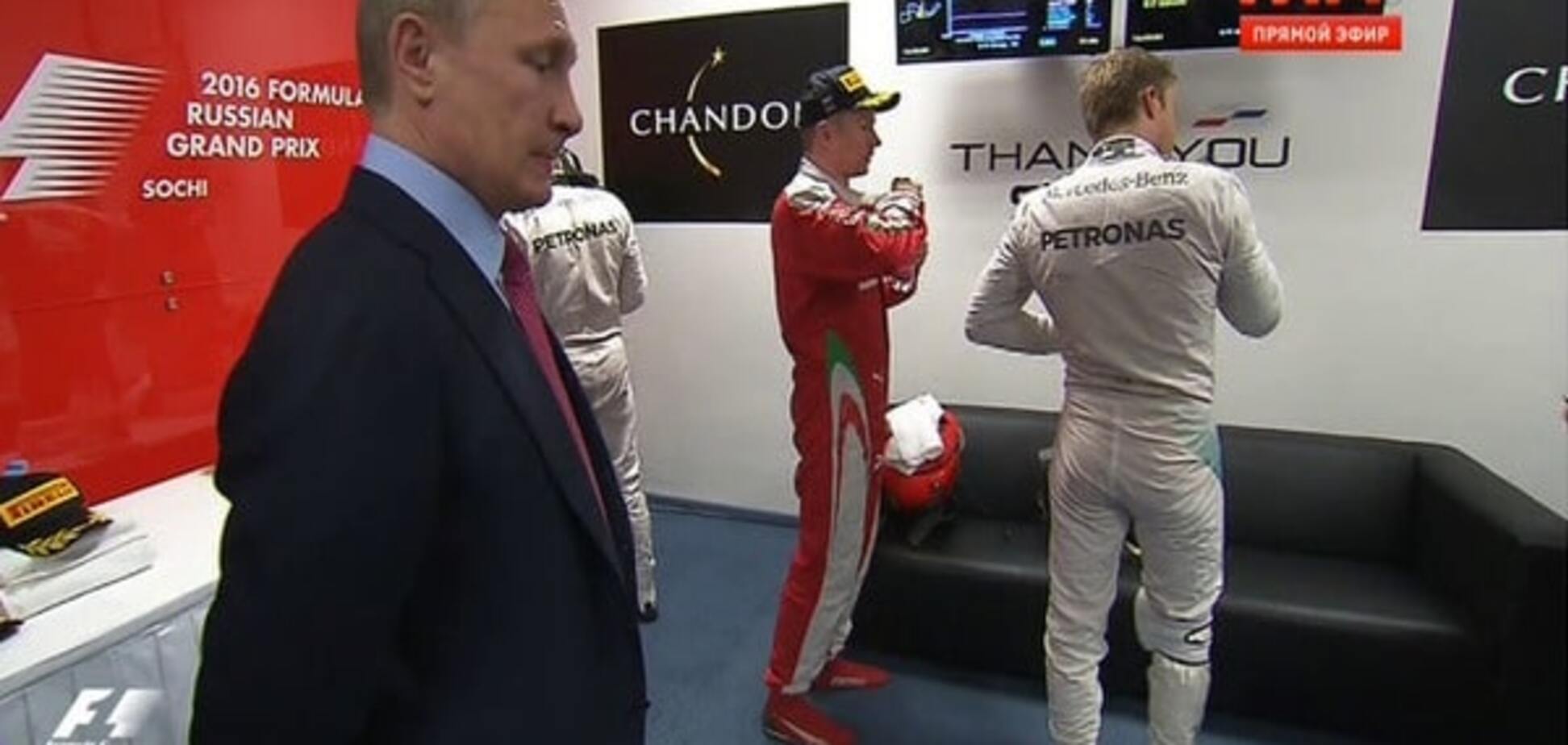 Переможець Гран-прі Росії проігнорував Путіна після перегонів 'Формули-1'