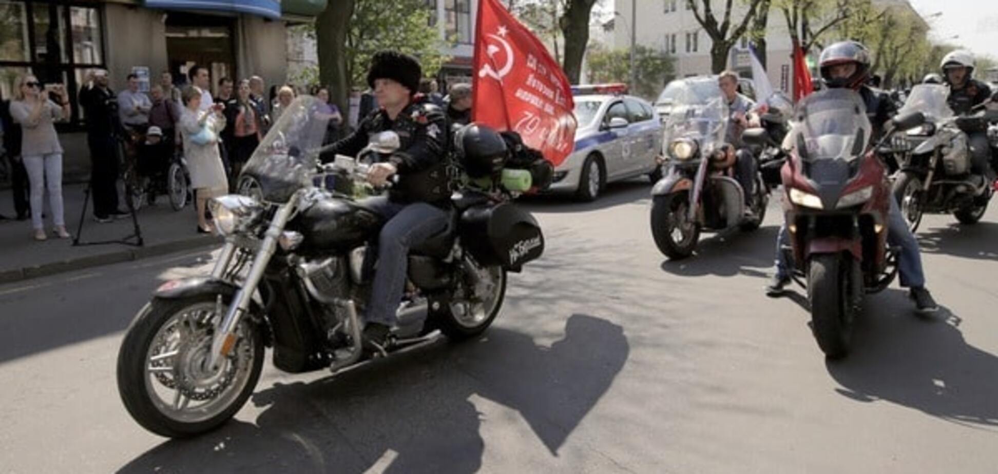 Байкеры, мотоцикл, Россия, Литва