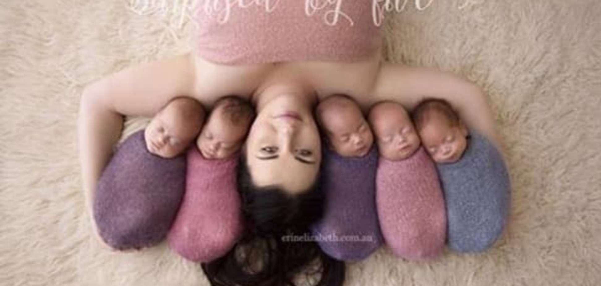 Австралийка Ким Тукки рассказала о том, как это быть мамой пятерняшек