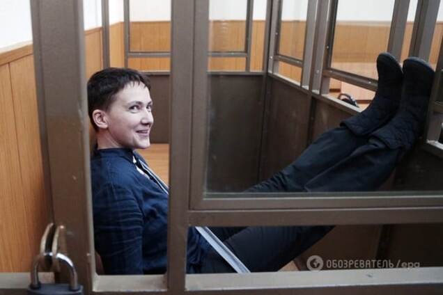 Украинская летчица Надежда Савченко