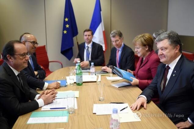 брюссель порошенко