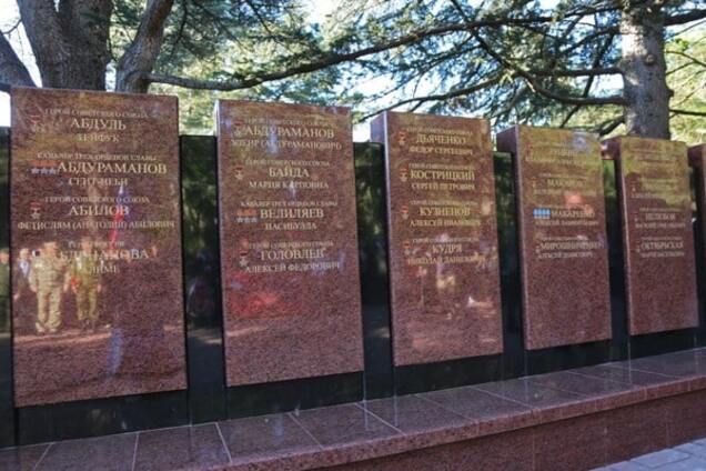 аллея крымчан-героев СССР