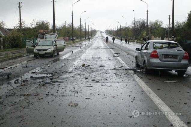 Обстрел Еленовки