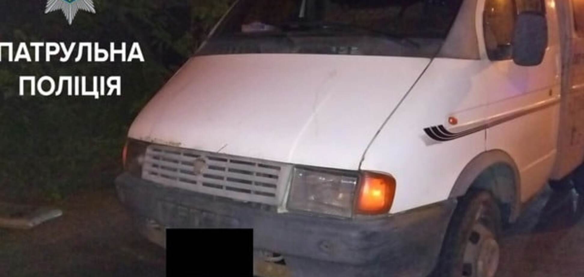 Задержание пьяного водителя в Запорожье