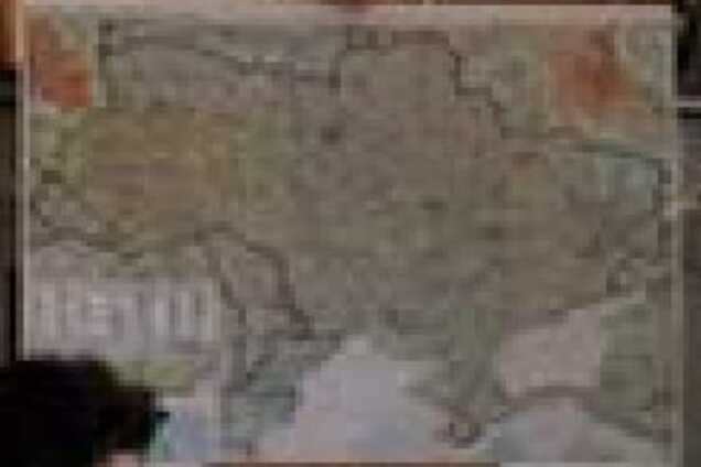 карта Украины