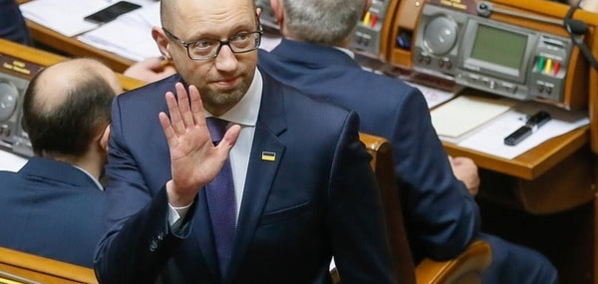 Офіційно: Яценюк не буде балотуватися в Раду