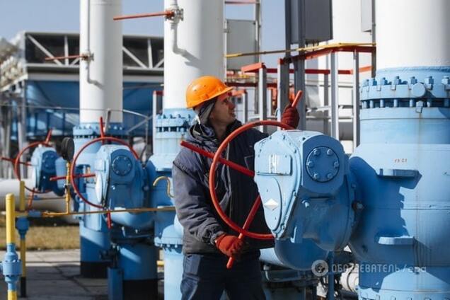 Добыча газа в Украине