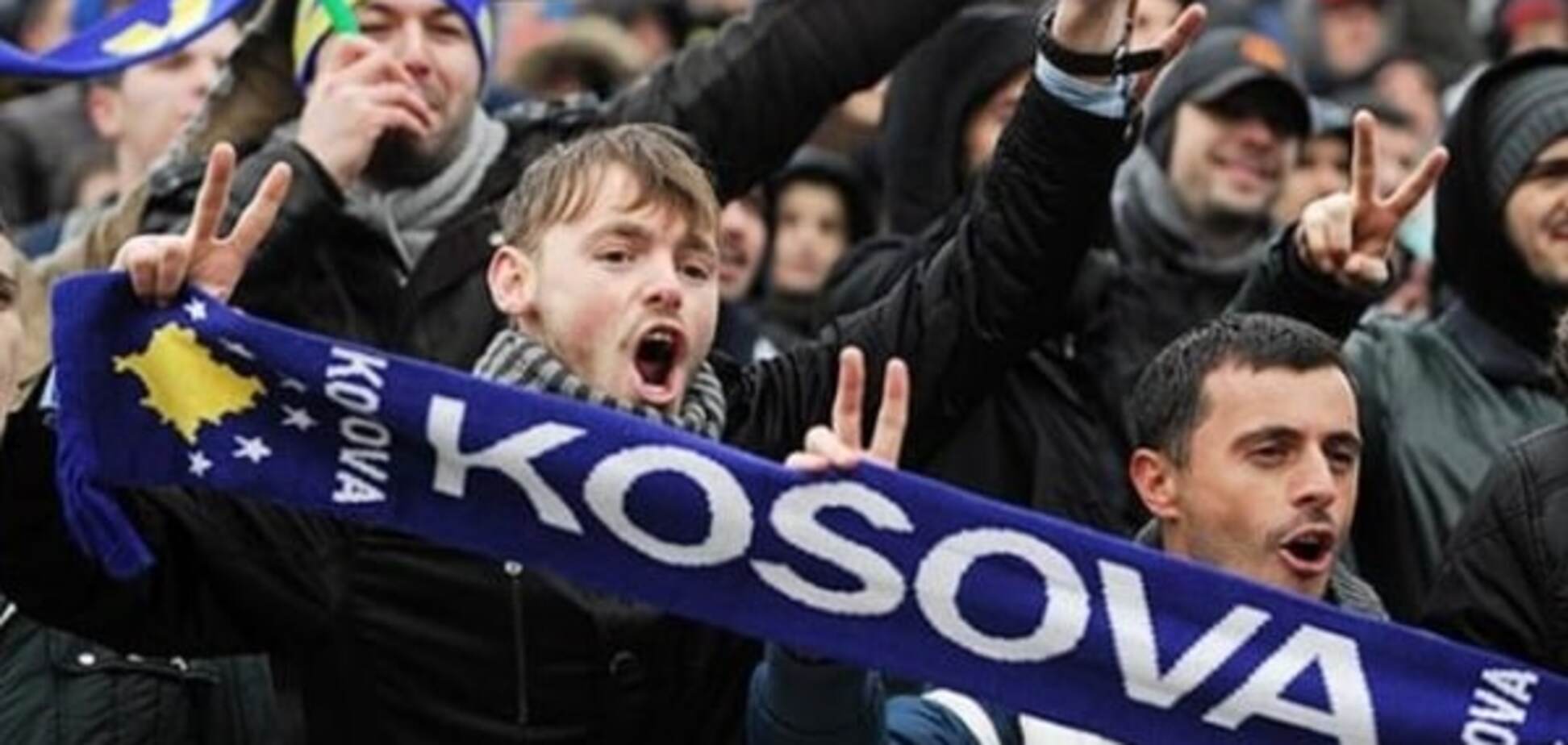 Болельщики Косово