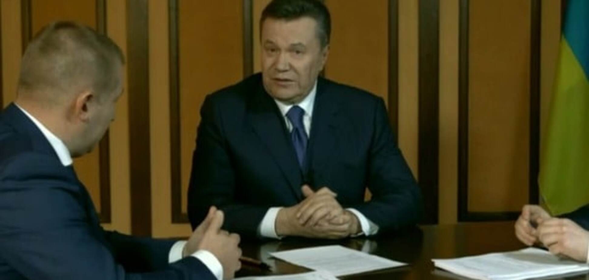 Живий і 'невинний': опубліковано відео показань Януковича