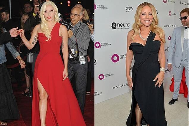 Леди Гага и Мэрайя Кэри