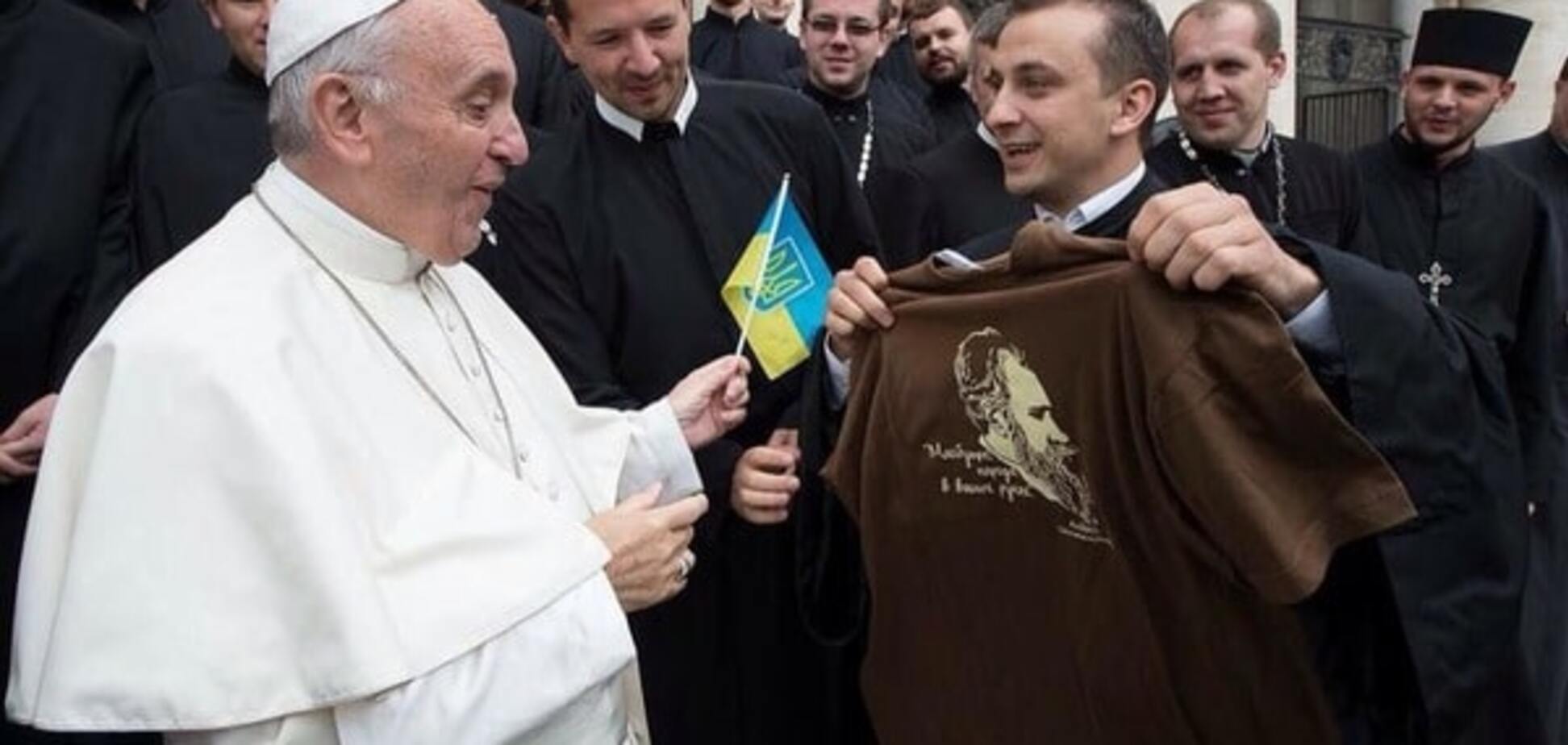 Встреча Папы Франциска с украинцами