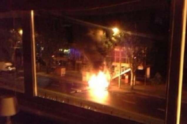 Взрыв в Донецке