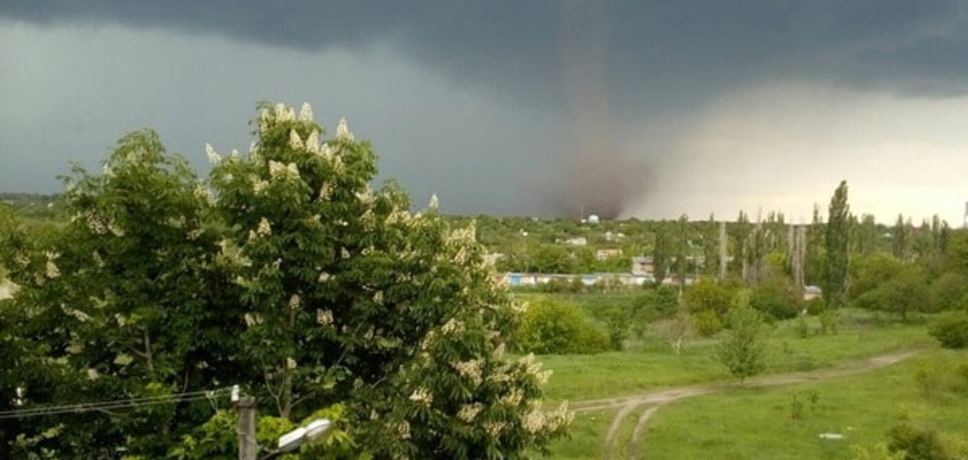 Смерч возле Кировограда