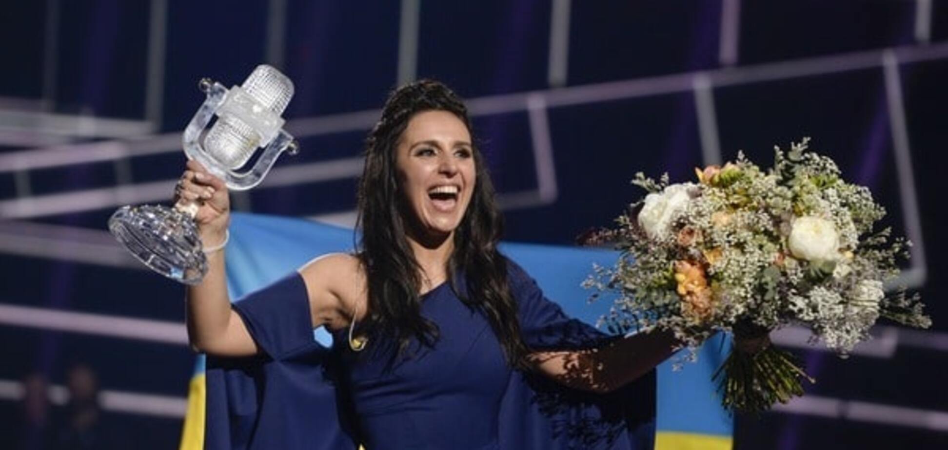 Як Джамала святкувала перемогу на 'Євробаченні-2016'