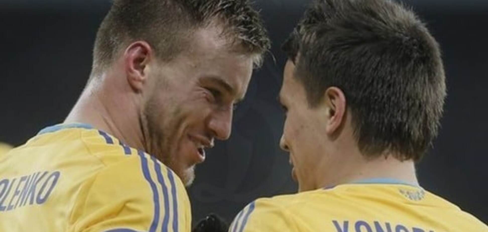 Андрій Ярмоленко, Євген Коноплянка