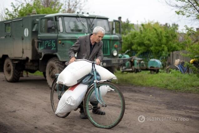 Житель Донбасса