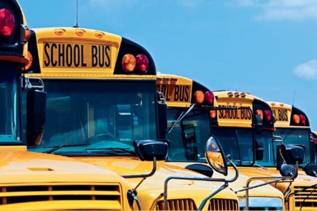 Школьные автобусы в США