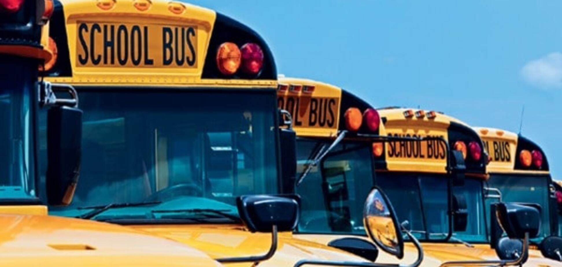 Школьные автобусы в США
