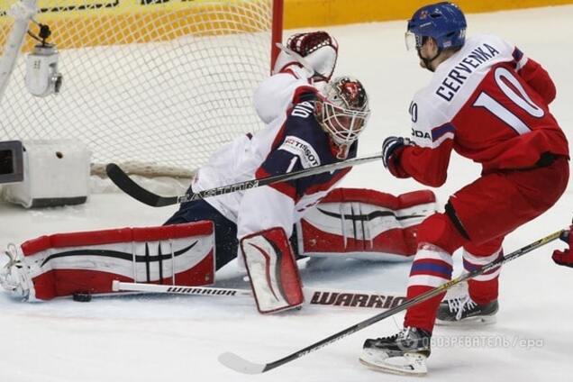 Чехия - США хоккей