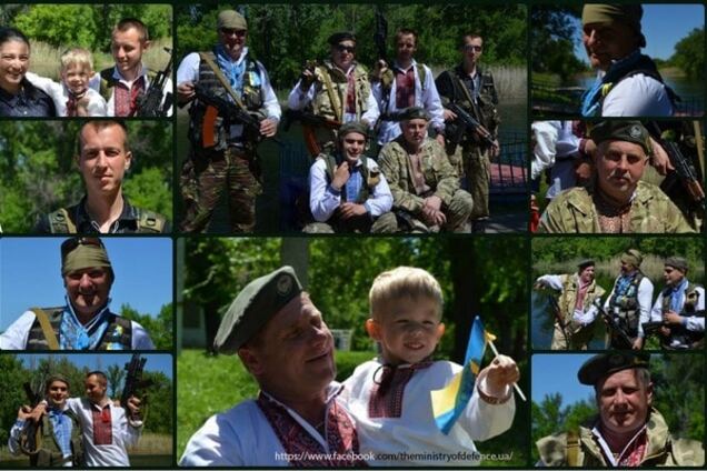 'Вышиванка - сильный оберег': военные поздравили украинцев с праздником