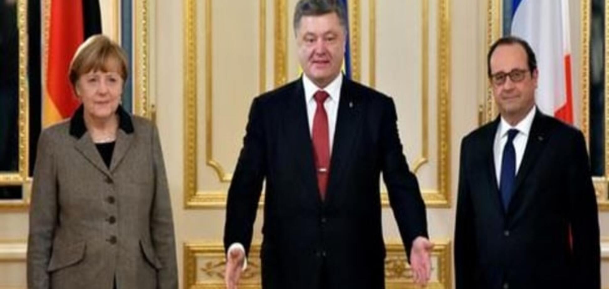 Порошенко попросив Меркель прискорити розгортання на Донбасі поліцейської місії ОБСЄ