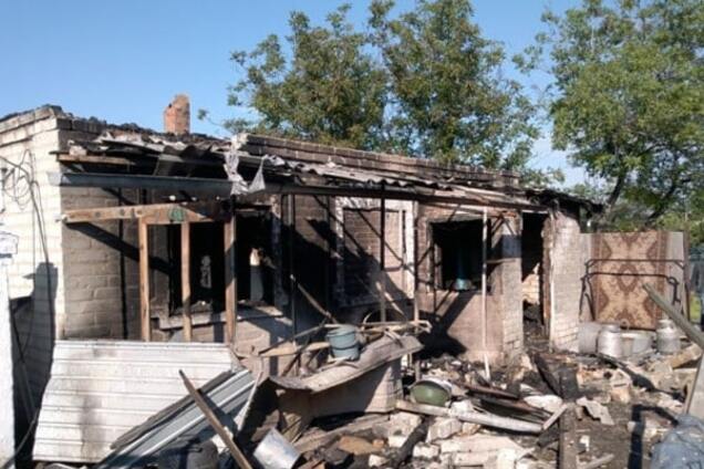 Последствия артобстрела Авдеевки