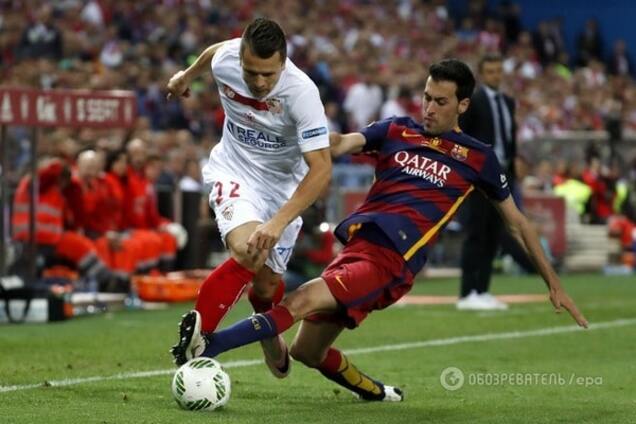 'Барселона' обыграла 'Севилью' Коноплянки в скандальном финале Кубка Испании