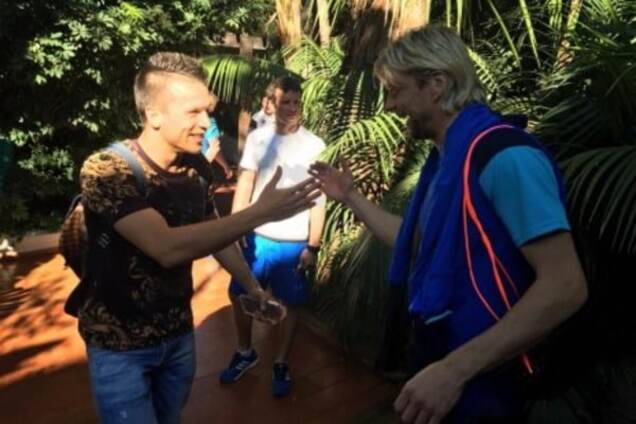 Тимощук потроллил Коноплянку в Италии: позитивные фото