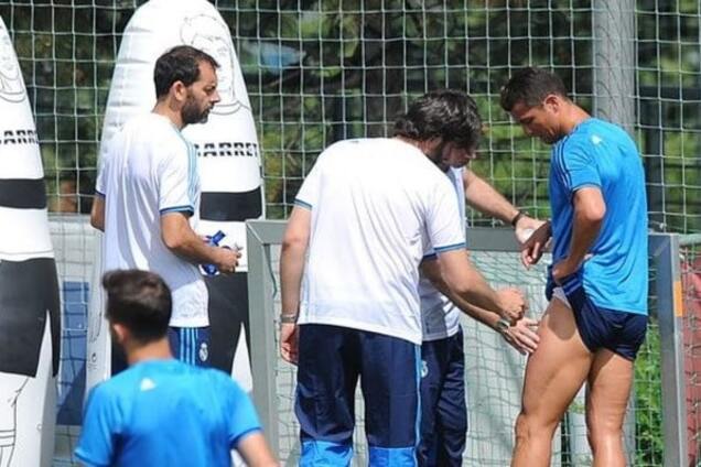 Криштиану Роналду травма