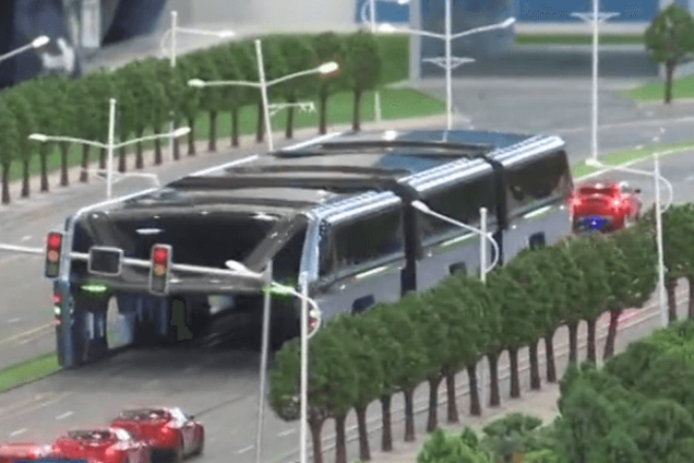 Transit Elevated Bus