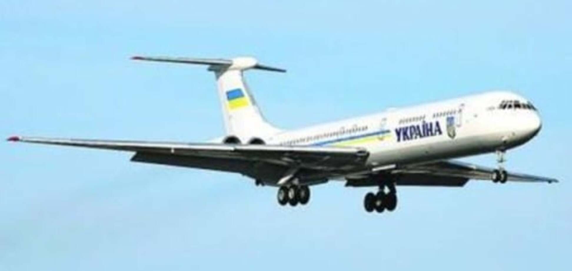 Президентский самолет Порошенко
