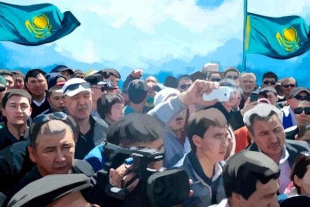 Протесты в Казахстане