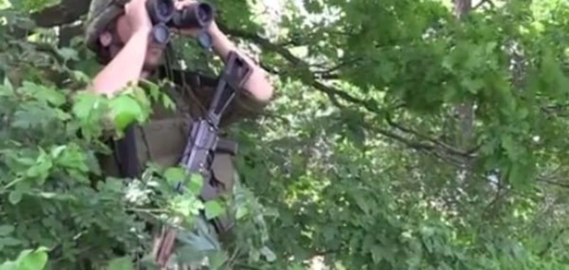 Снайперы террористов активизировались под Марьинкой: опубликовано видео