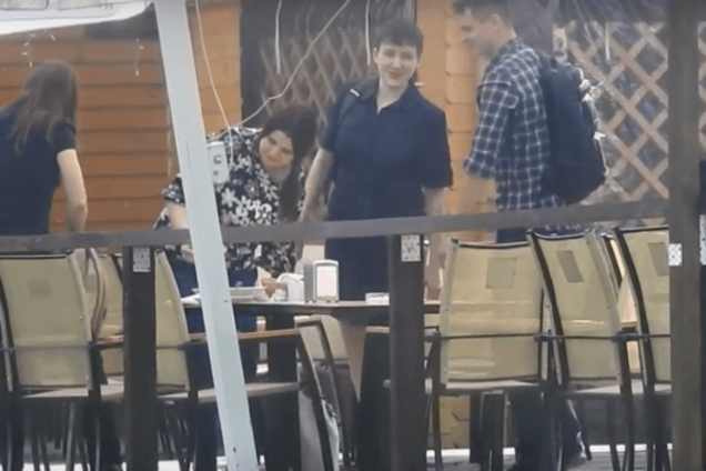 Дружеские встречи и заседания: журналисты показали, чем занимается Савченко на свободе. Опубликованы фото и видео