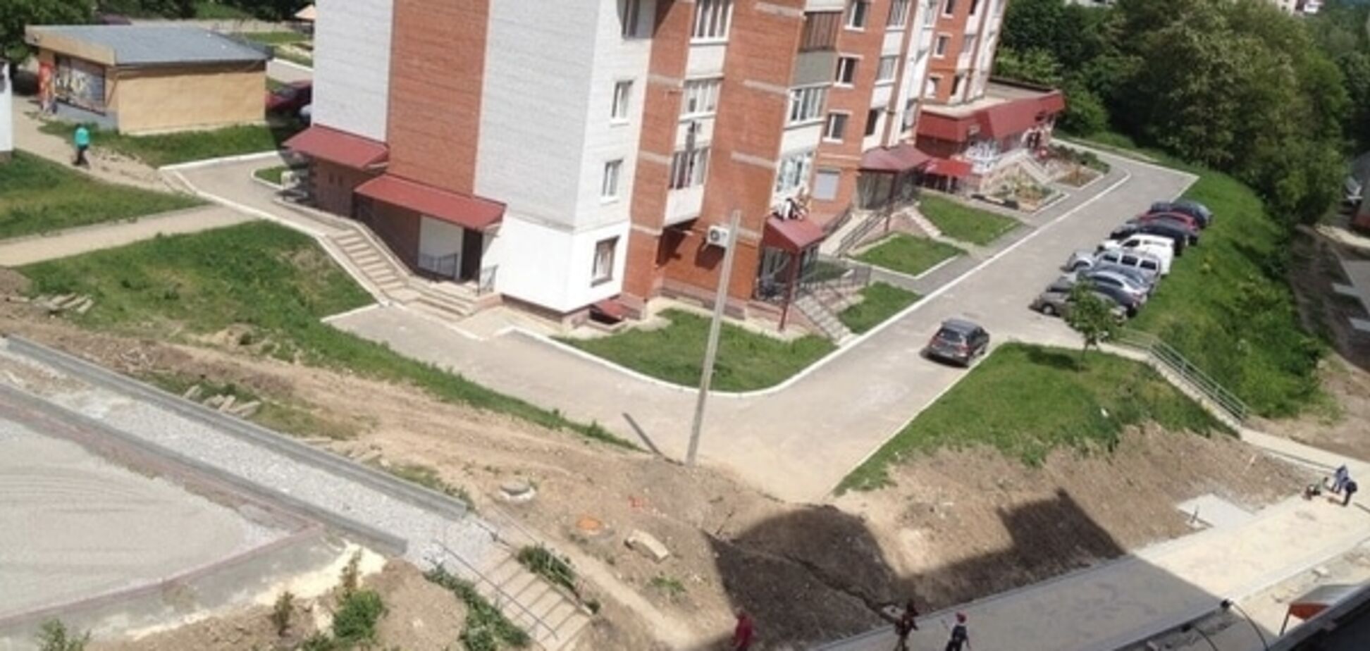 У Тернополі ремонтують бульвар Просвіти (фото)